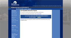 Desktop Screenshot of interactive.taxfoundation.org