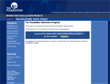 Tablet Screenshot of interactive.taxfoundation.org